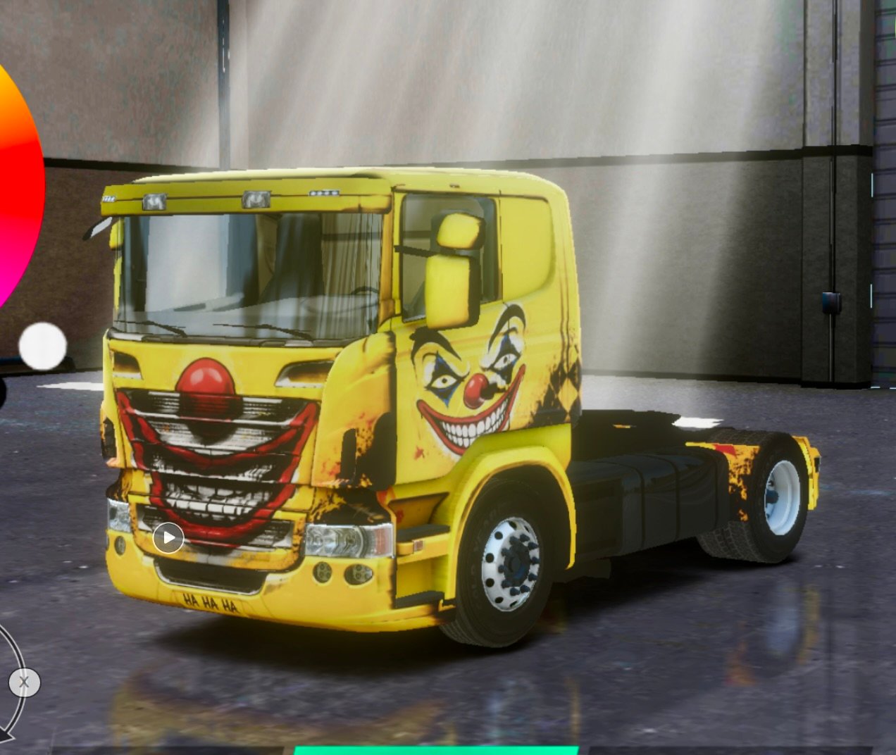 RT Legend 2009 Yellow Smiling Face Clown Skin