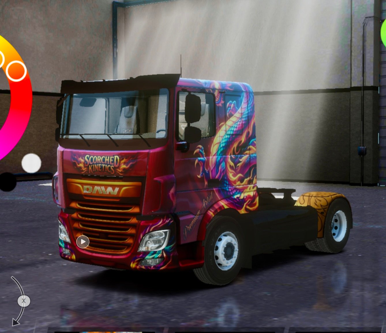 Dawn DF Red Fire Dragon Premium Skin