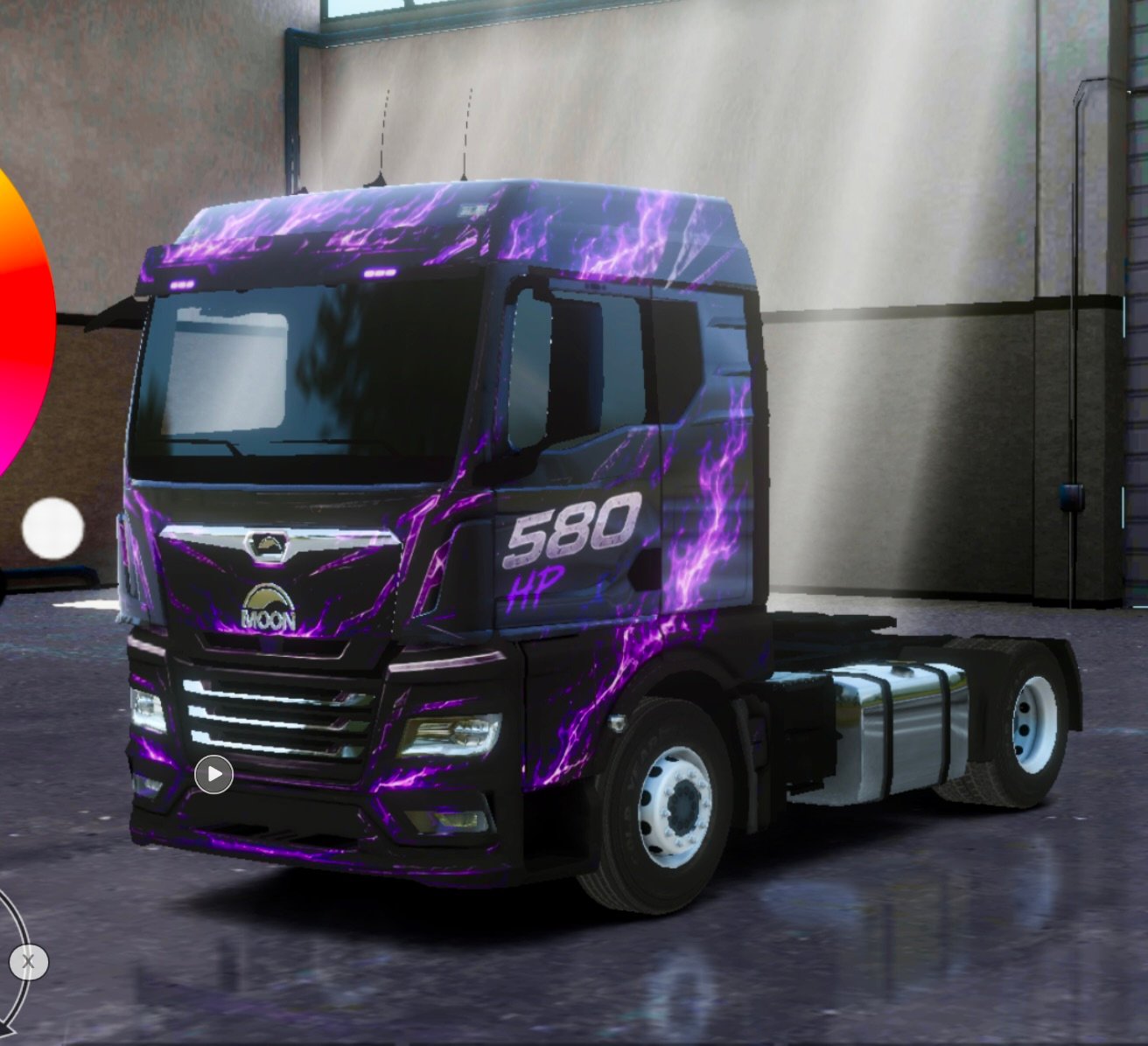 Moon THX Purple Fire Premium Skin