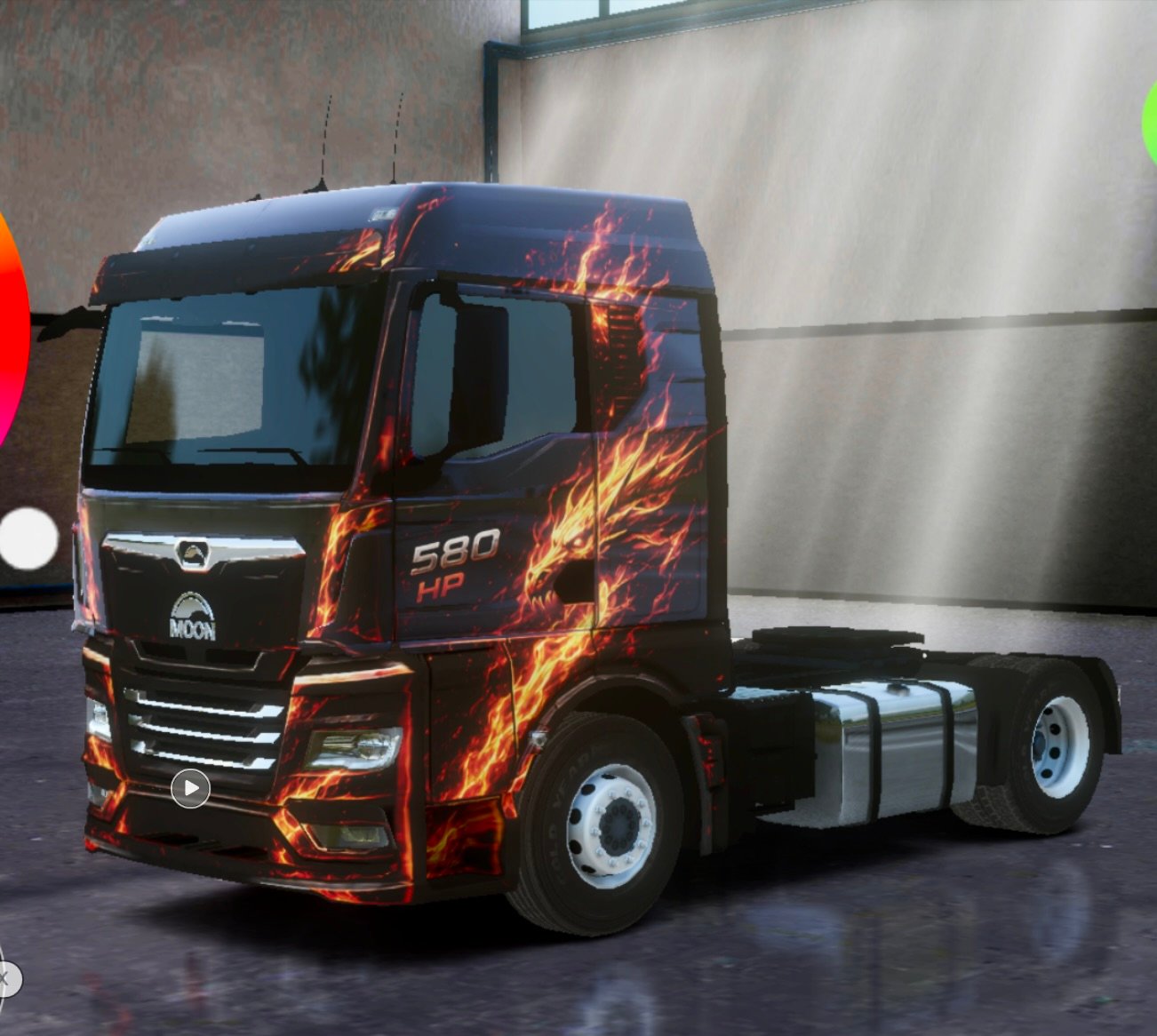 Moon THX Red Fire Premium Skin