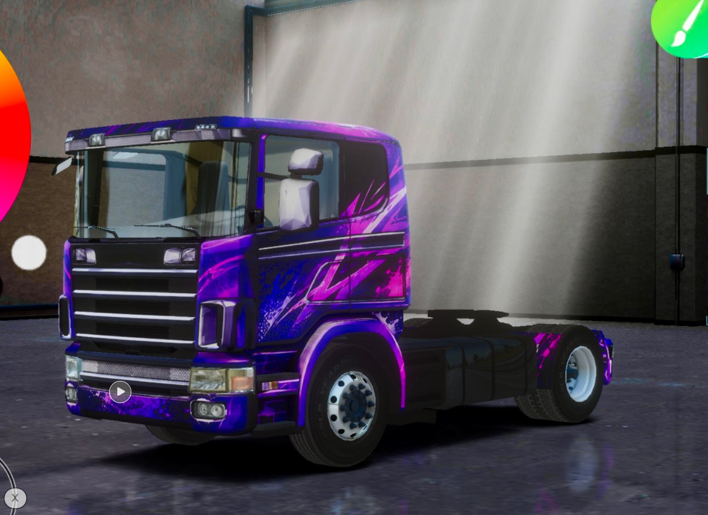 RT Legend 1995 Gradient Purple Grafitti Skin