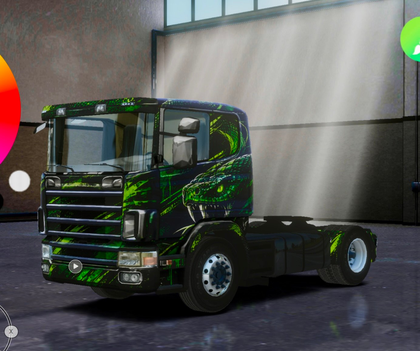 RT Legend 1995 Green Snake Grafitti Skin