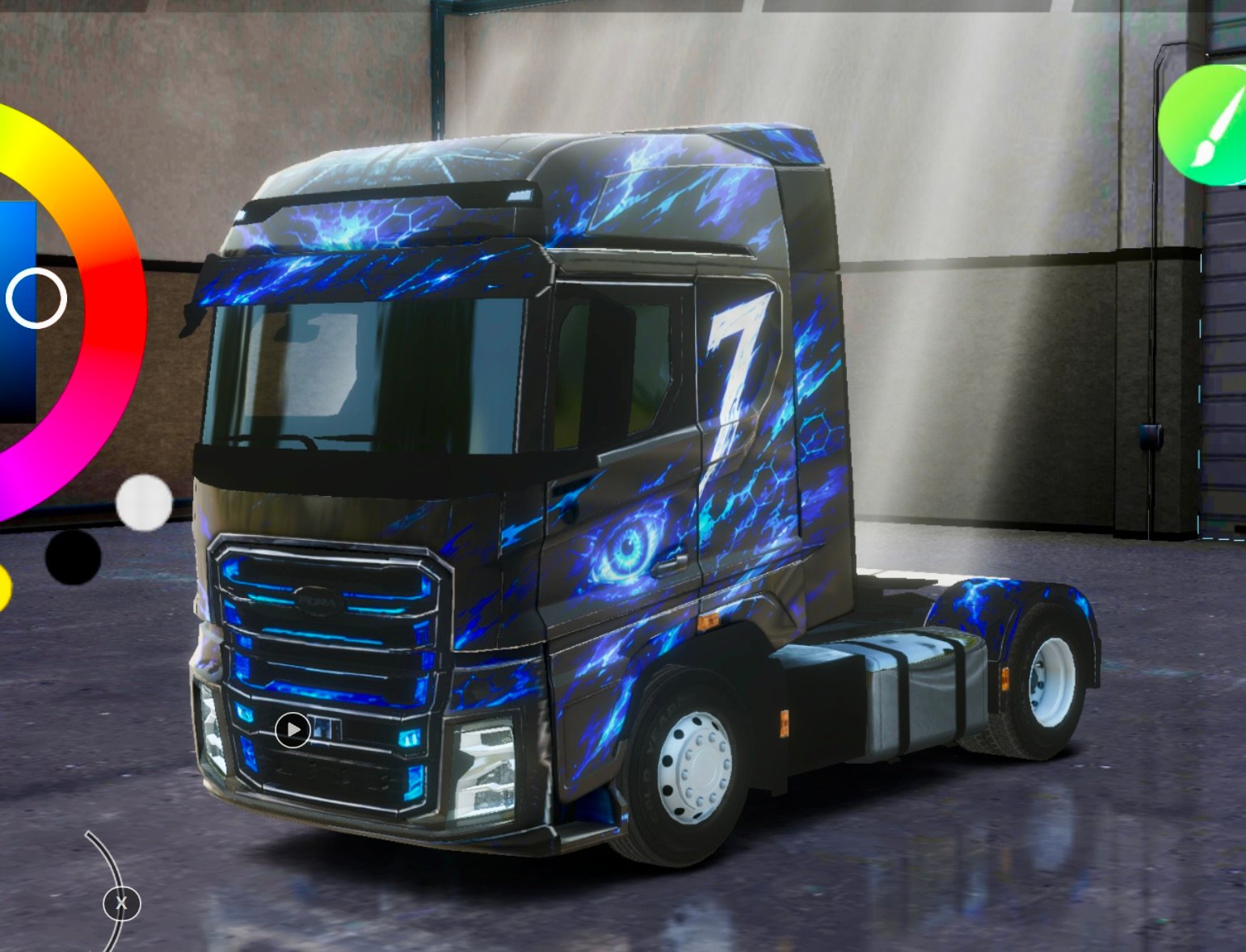 FI - MAN Ronaldo Blue Lock Theme Premium Skin