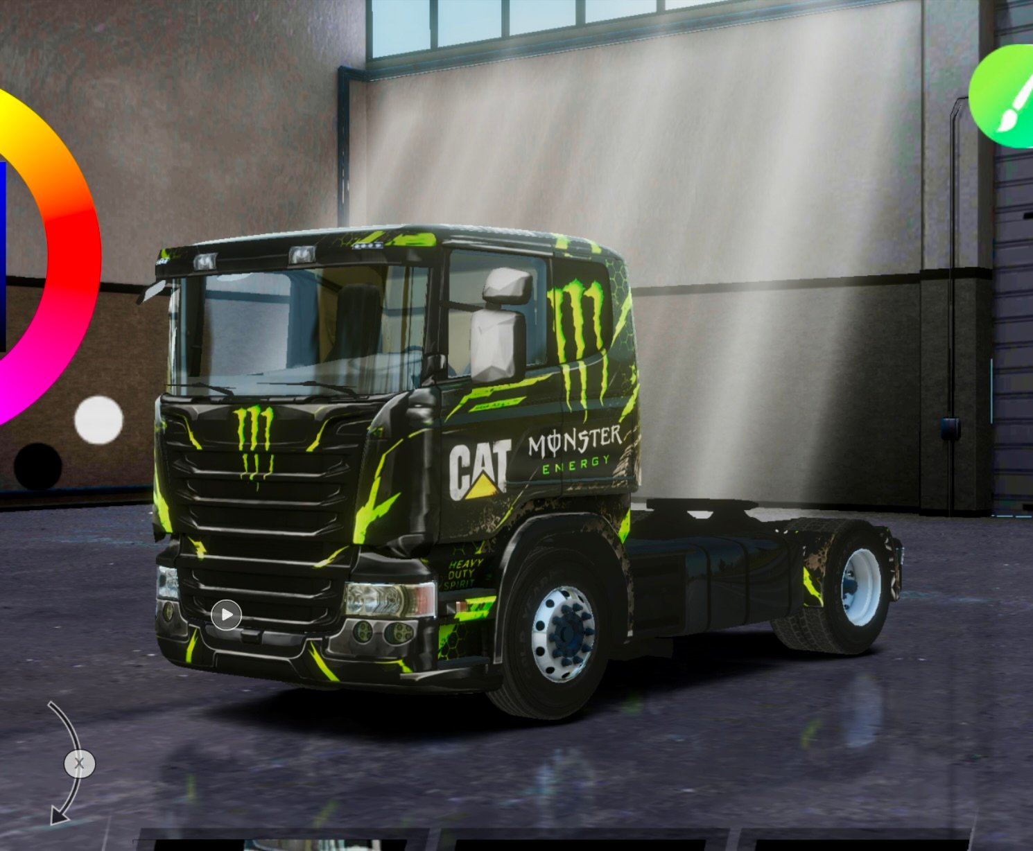 RT LEGEND 2013 CATERPILLAR X MONSTER ENERGY PREMIUM SKIN
