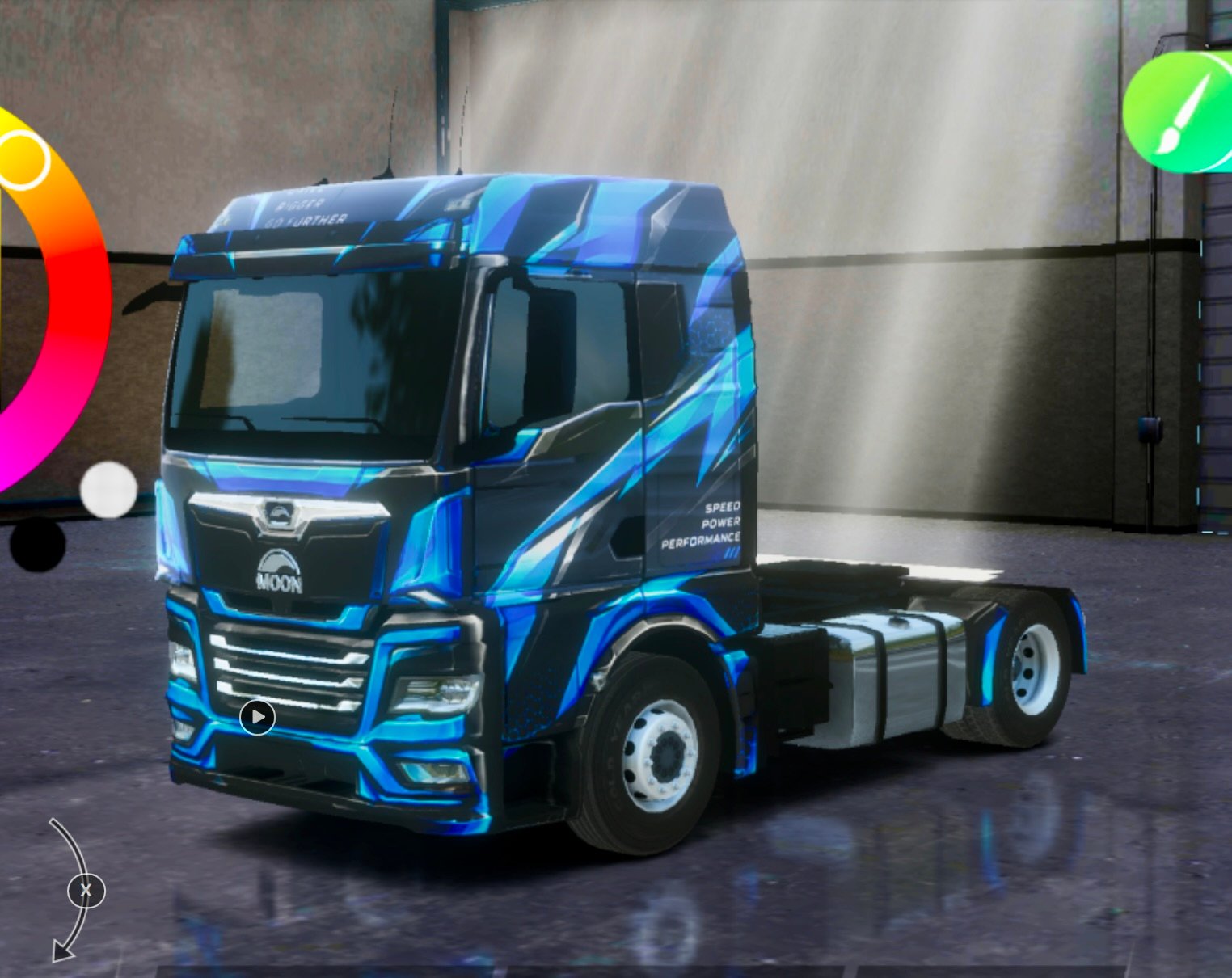 Moon THX BLUE PREMIUM SPORT CAR