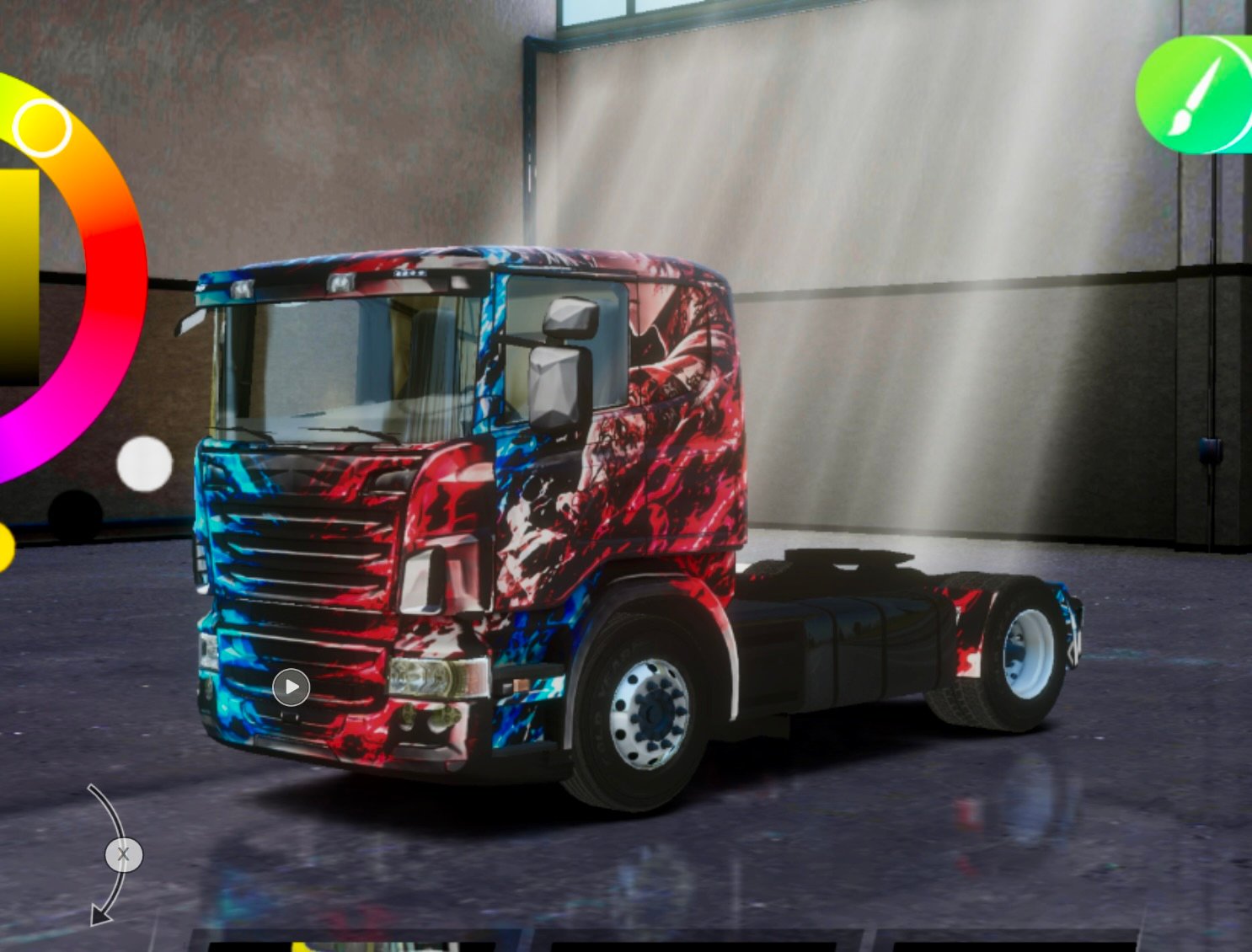 RT LEGEND 2009 RED & BLUE COLOR ANIME GRAFITTI SKIN