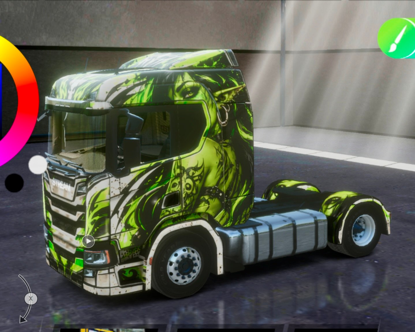 Stream RT Green Goblin Girl Premium Skin