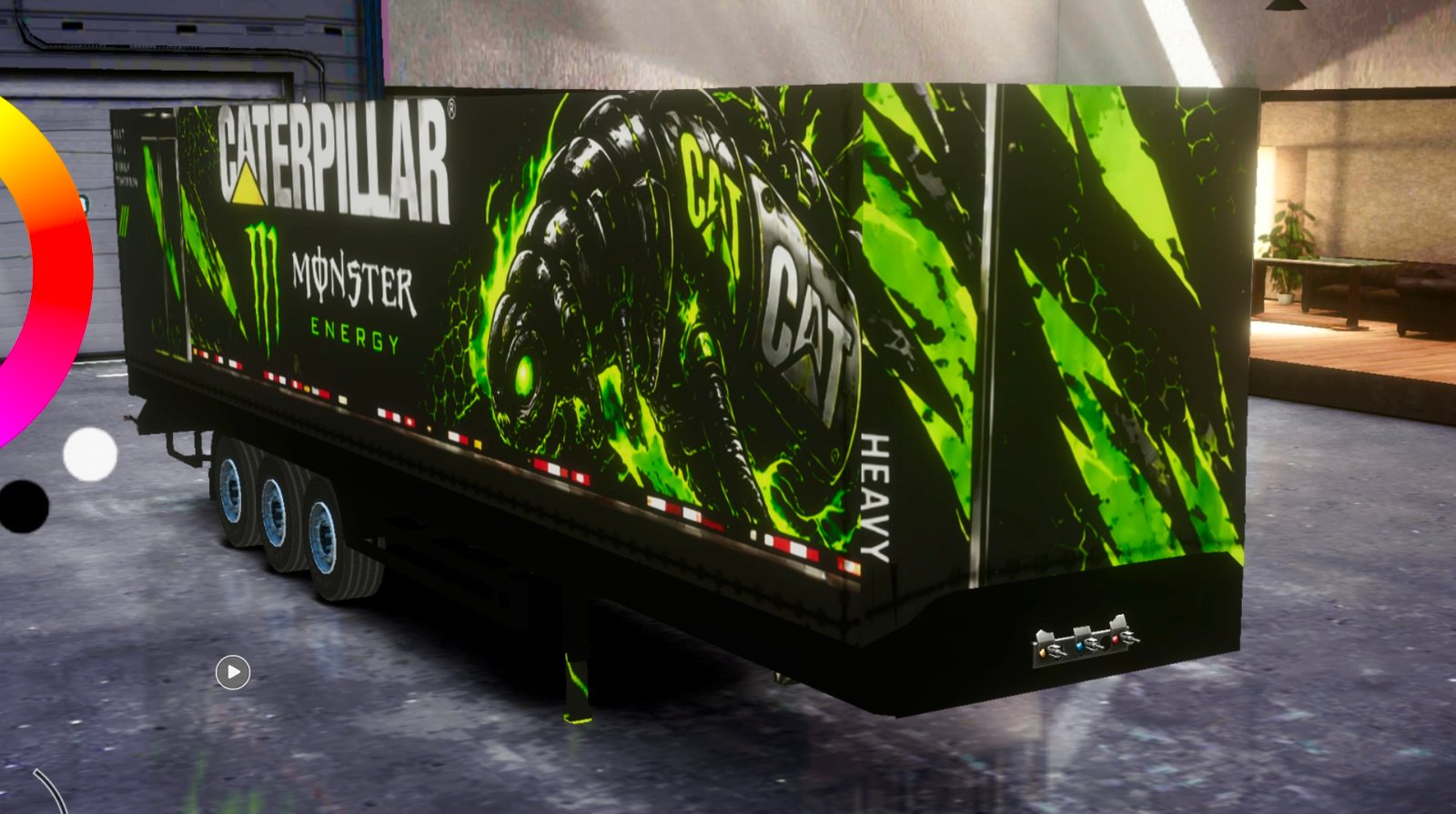 Trailer for RT LEGEND 2013 CATERPILLAR X MONSTER ENERGY PREMIUM SKIN